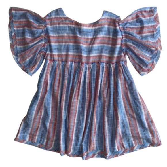 FREE PEOPLE Dress Flowy Oversized Mini Tunic Pockets - Picture 2 of 10